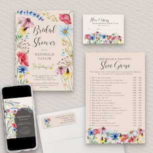Wildflower Charm Country Botanical Return Address Return Address Label