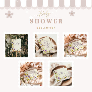 Wildflower Garden Diapper Raffle Enclosure Card