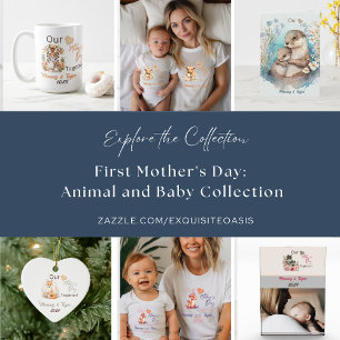 Tiger and cub, Our First Mother's Day Together  Coffee Mug