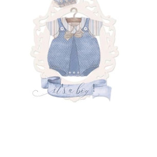 Royal Prince It's a Boy Baby Shower Invitation