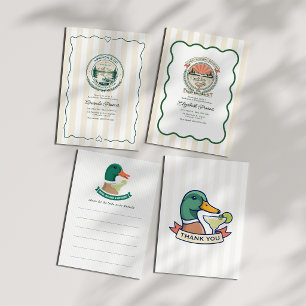 Lake Resort Social Club Bachelorette Weekend  Invitation