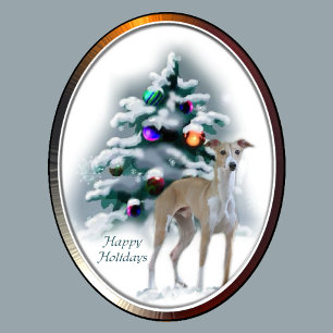 Italian Greyhound Christmas Gifts Holiday Card