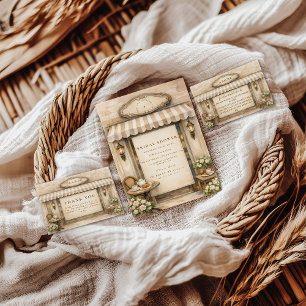 Garden Courtyard Bridal Shower Napkin