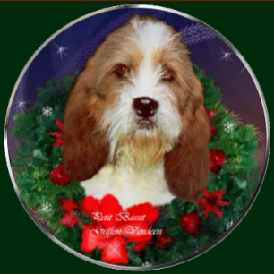 Petit Basset Griffon Vendeen Christmas Gifts Holiday Card