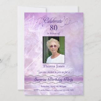 80th Birthday Invitations & Announcements | Zazzle.com.au