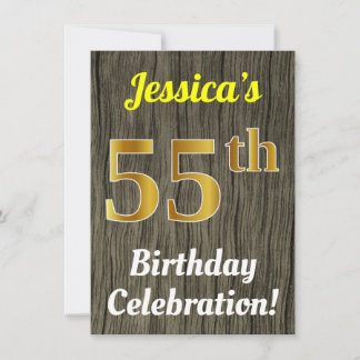 55th Birthday Invitations & Announcements | Zazzle.com.au