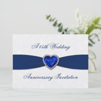 45Th Wedding Anniversary Invitations 5