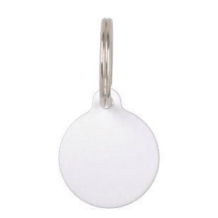Round Small Pet Tag