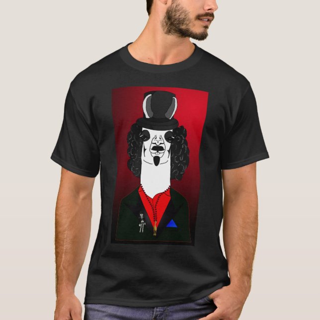 Svengoolie Llama T-Shirt (Front)