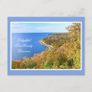 SVEN'S BLUFF/PENINSULA STATE PARK/DOOR COUNTY/WIS. POSTCARD