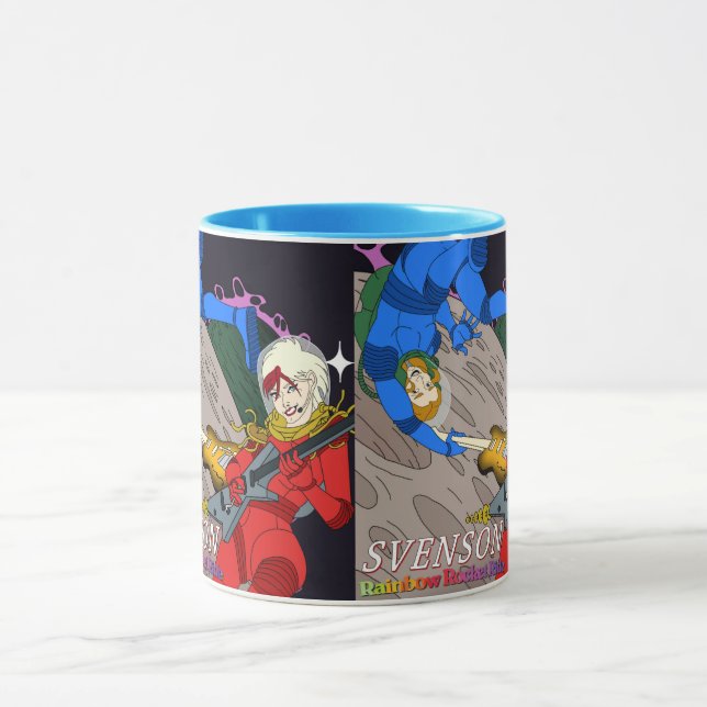 Svenson - Rainbow Rocket Ride Mug (Center)