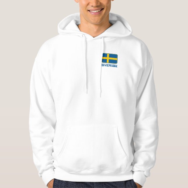 Sverige Flag Hoodie (Front)