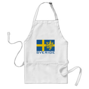 Sverige Flag Standard Apron
