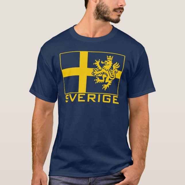 Sverige Flag T-Shirt (Front)