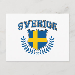 Sverige Postcard