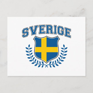Sverige Postcard