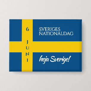Sveriges Nationaldag Swedish National Day Flag