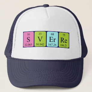 Sverre periodic table name hat
