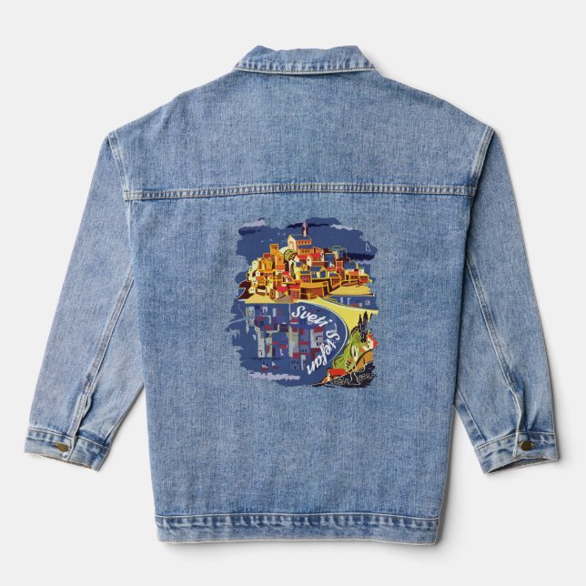 Sveti Stefan Denim Jacket (Back)