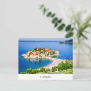 Sveti Stefan Postcard