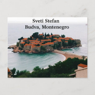 Sveti Stefan Postcard