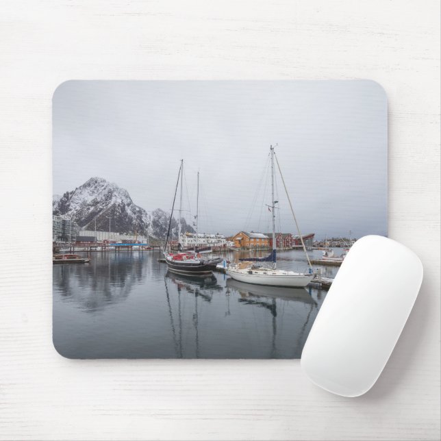 Svolvaer Lofoten Islands Mouse Pad (With Mouse)