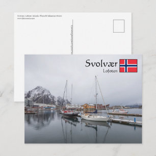 Svolvaer Lofoten Islands Postcard