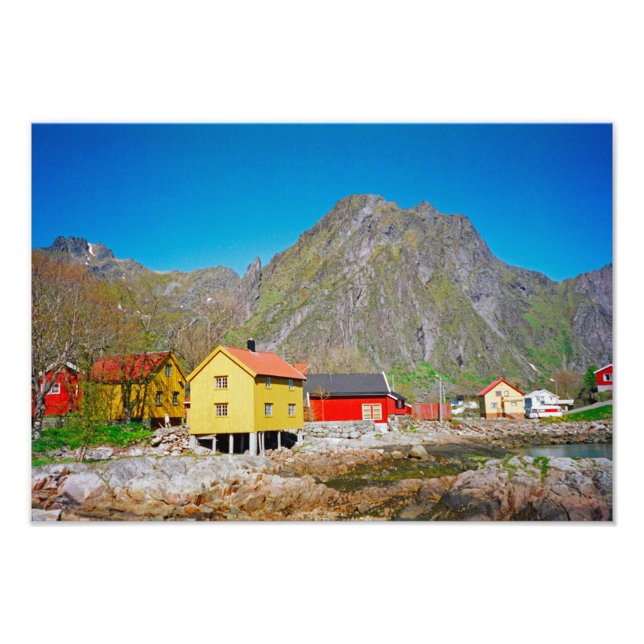 Svolvaer, Norway Photo Print (Front)