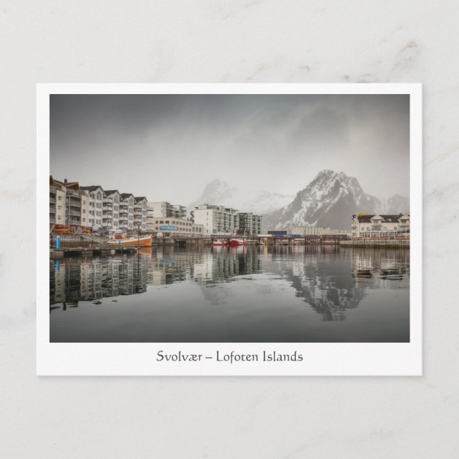 Svovaer Lofoten Norway Postcard (Front)