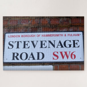 SW6 Stevenage Road - Fulham - London - 8x10 inch Jigsaw Puzzle