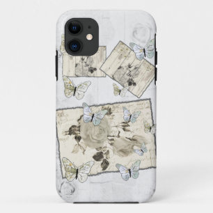 SW Rose and butterflies iPhone 11 Case