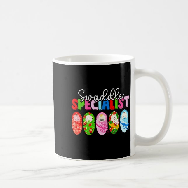 Swaddle Specialist Nicu Nurse Mother Baby Christma Coffee Mug (Right)