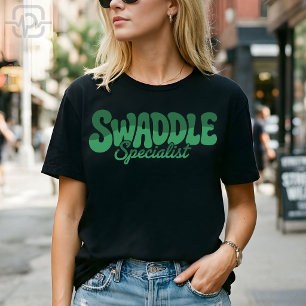 Swaddle Specialist Retro NICU Nurse T-Shirt