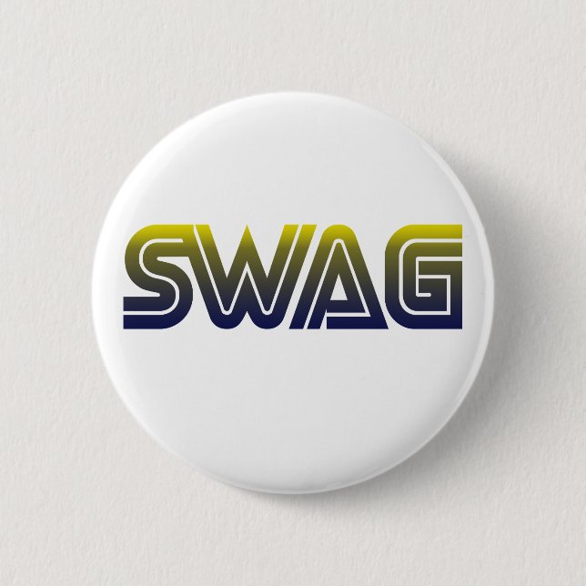 Swag 6 Cm Round Badge (Front)
