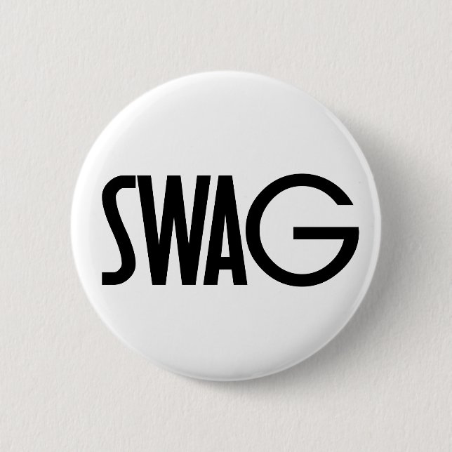 Swag 6 Cm Round Badge (Front)