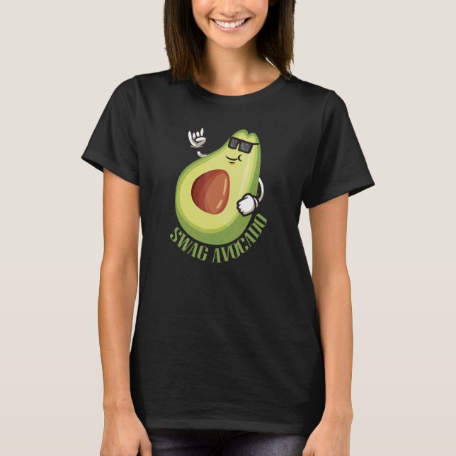 SWAG Avocado guacamole vegan T-Shirt (Front)