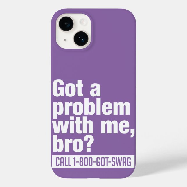 SWAG custom iPhone case (Back)