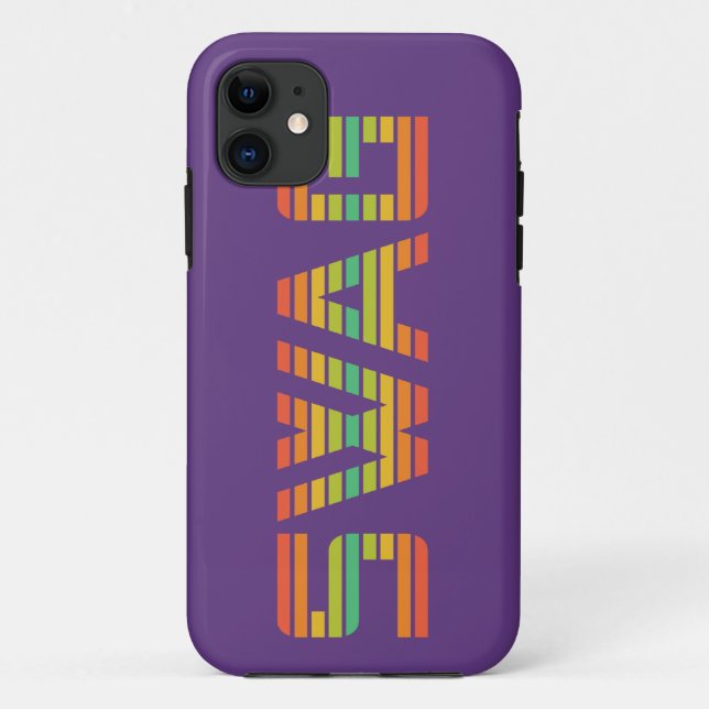 SWAG custom iPhone case (Back)