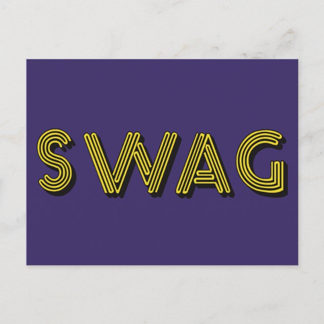 SWAG custom postcard (Front)