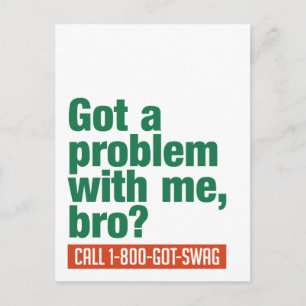 SWAG custom postcard