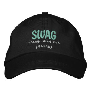 SWAG hat in black