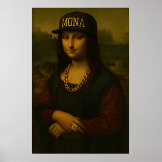 Swag Mona Lisa Poster