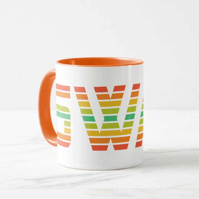 SWAG mug – choose style & colour (Front Left)
