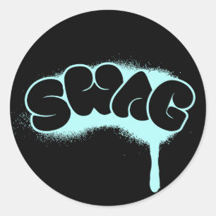 Swag Tag (Teal/Black)