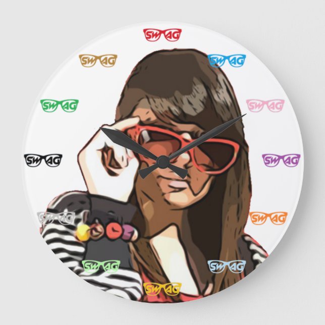 Swag Wall Clock (Front)