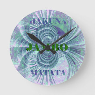 Swaga Jambo Hakuna Matata Kenya Giraffe Safari  Wo Round Clock