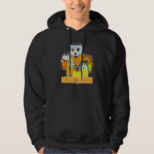 Swagazon Monsters Mummy Frankenstein Dracula Monst Hoodie