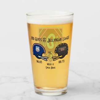 SwagBrag12 Manhunters v Tobacco Rd Pint Glass