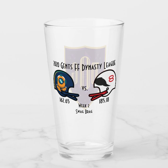 SwagBrag2 Nemo v Hateful Pint Glass (Front)