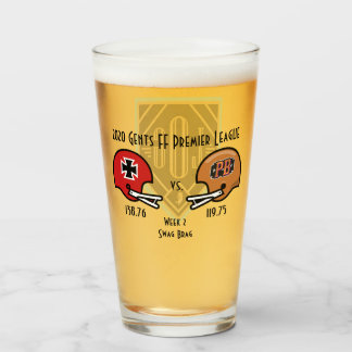 SwagBrag Der Rote v Peaky Pint Glass